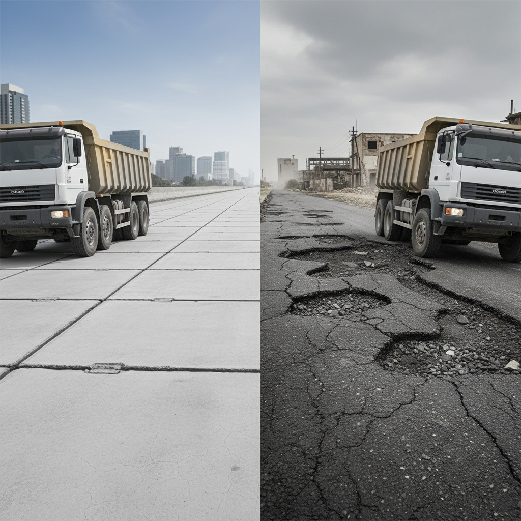 фото Преимущества ЖБИ‑плит перед асфальтом: сравнительный анализ