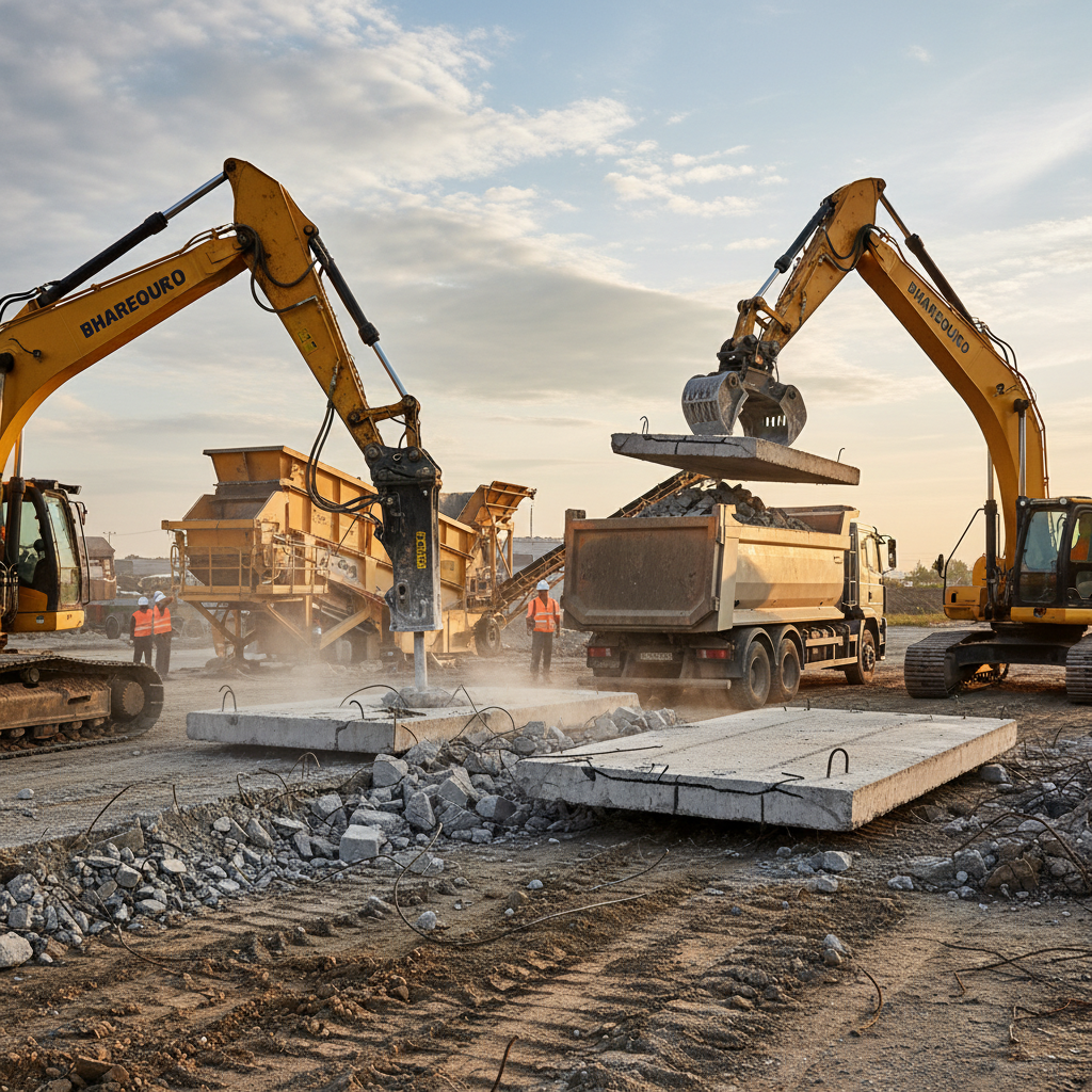 фото Демонтаж дорожных ЖБИ‑плит: технология и утилизация