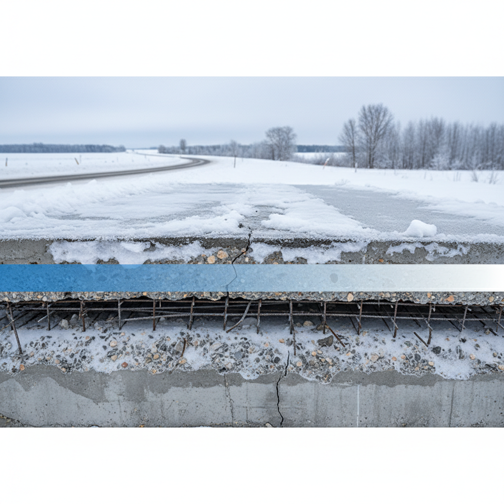 фото Морозостойкость дорожных плит: классы и значение для эксплуатации