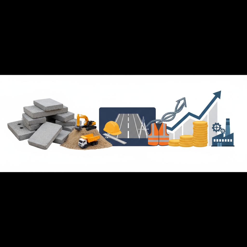 фото Стоимость дорожных плит: из чего складывается цена