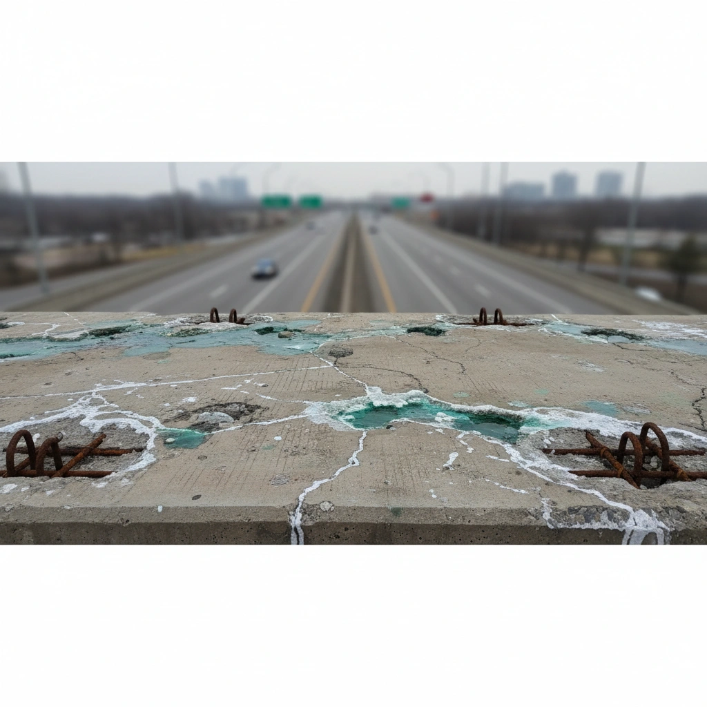 фото Химическая стойкость дорожных ЖБИ‑плит: воздействие реагентов