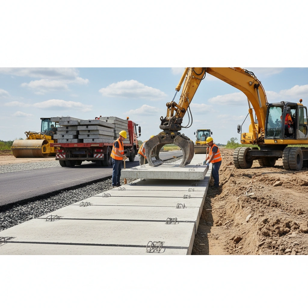 Укрепление обочин с помощью дорожных плит: технологии | статья от завода ЖБИ