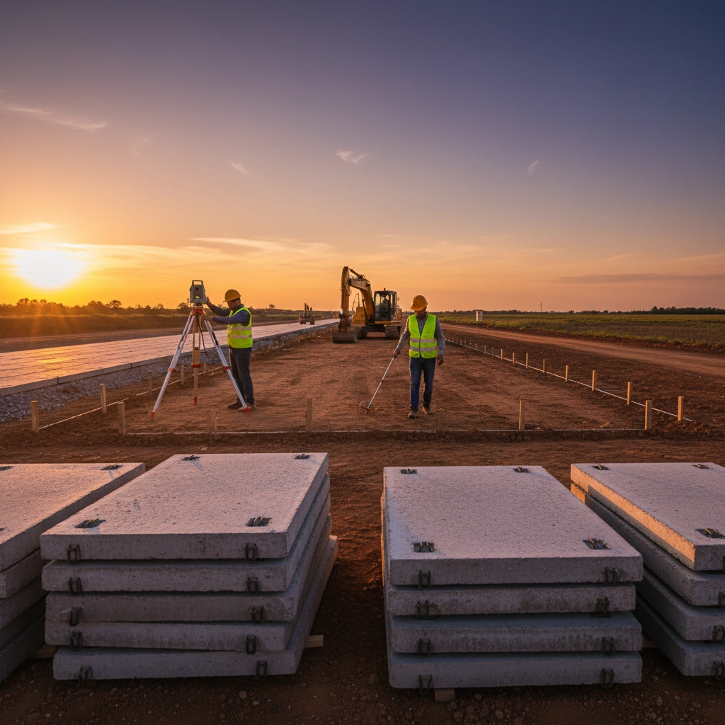 Расчёт количества дорожных плит для участка: методика | статья от завода ЖБИ